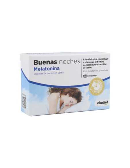 Buenas Noches 1.85mg Melatonina 30 comprimidos Eladiet Buenas Noches 1.85mg Melatonina 30 comprimidos Eladiet